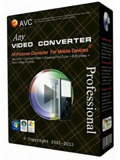 Any Video Converter Professional 7.0.6 Türkçe