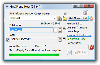 Veronisoft Get IP and Host v1.6.2