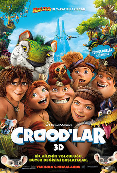 Crood'lar - 2013 Türkçe Dublaj 480p BRRip Tek Link