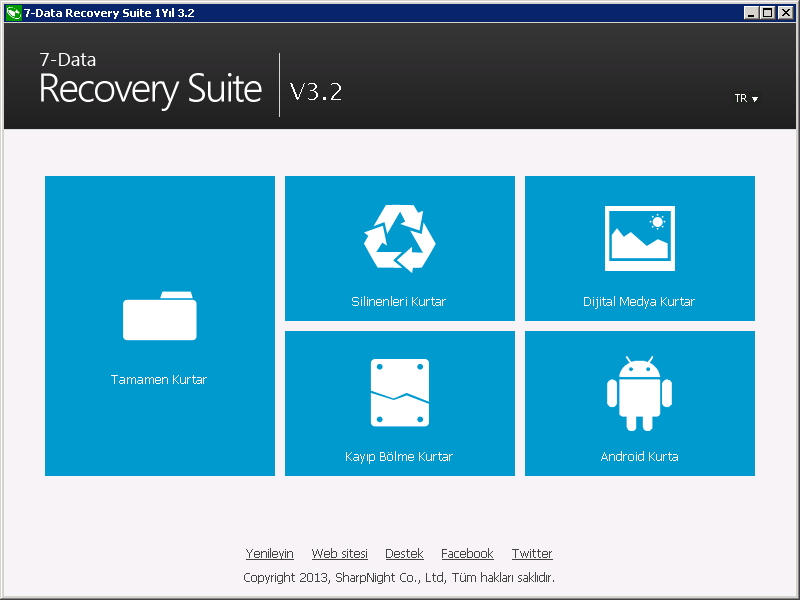 7-Data Recovery Suite Enterprise 3.6 Türkçe + Portable Full