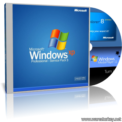 Windows Xp Pro - Windows Xp Home - Sp3 Türkçe - Orjinal MSDN Tek Link
