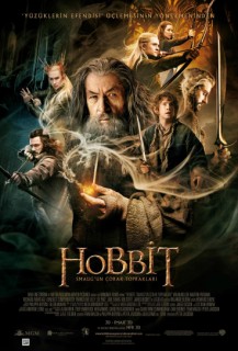 Hobbit: Smaug'un Çorak Toprakları - 2013 Dual 480p BRRip Tek Link indir