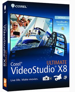 Corel VideoStudio Ultimate X8 18.6.0.6 (x86/x64) + İçerik Paketi