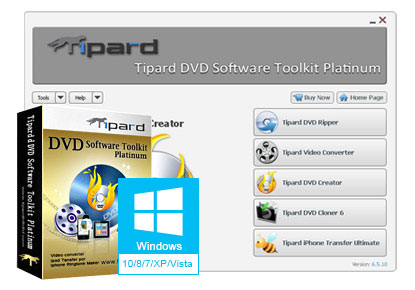 Tipard DVD Software Toolkit Platinum 6.5.10 Multilingual