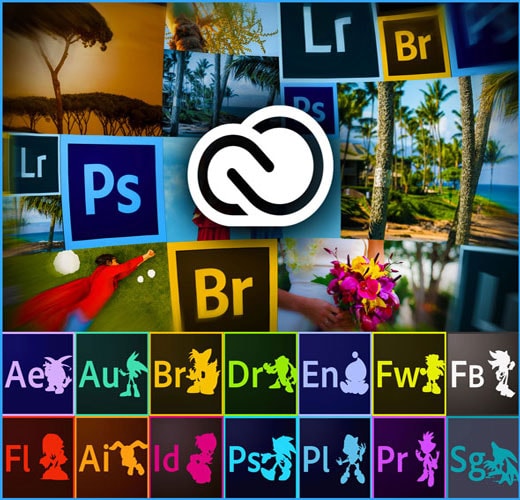 Adobe Creative Cloud Collection CC 2017 - Tek Link indir
