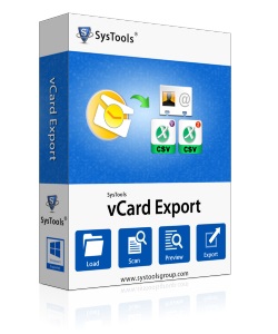 SysTools vCard Export v4.0.1098
