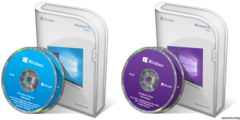 Windows 10 - Consumer Edition 32-64 Bit Türkçe Final MSDN (22H2)
