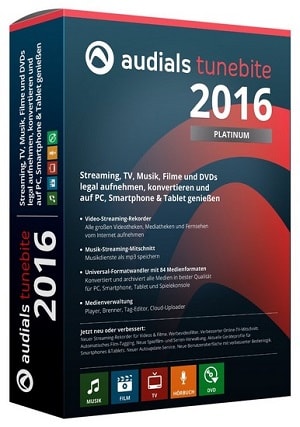 Audials Tunebite 2016 Platinum 14.1.8400.0 + Portable