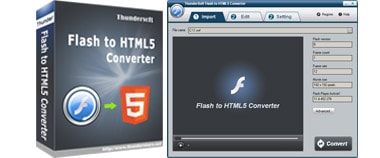ThunderSoft Flash to HTML5 Converter 4.0.0