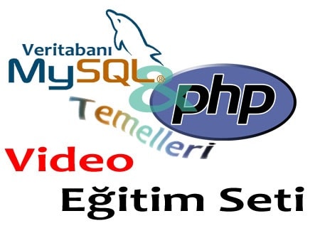 MySQL Veritabanı ve PHP Temelleri Video Eğitim Seti