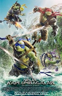 Ninja Kaplumbağalar Gölgelerin İçinden - 2016 480p BDRip x264 - Türkçe Dublaj Tek Link indir