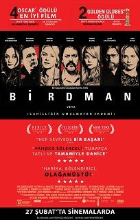 Birdman veya Cahilliğin Umulmayan Erdemi - 2014 480p BDRip x264 - Türkçe Dublaj Tek Link indir