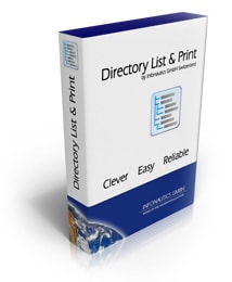 Directory List and Print Pro 4.08