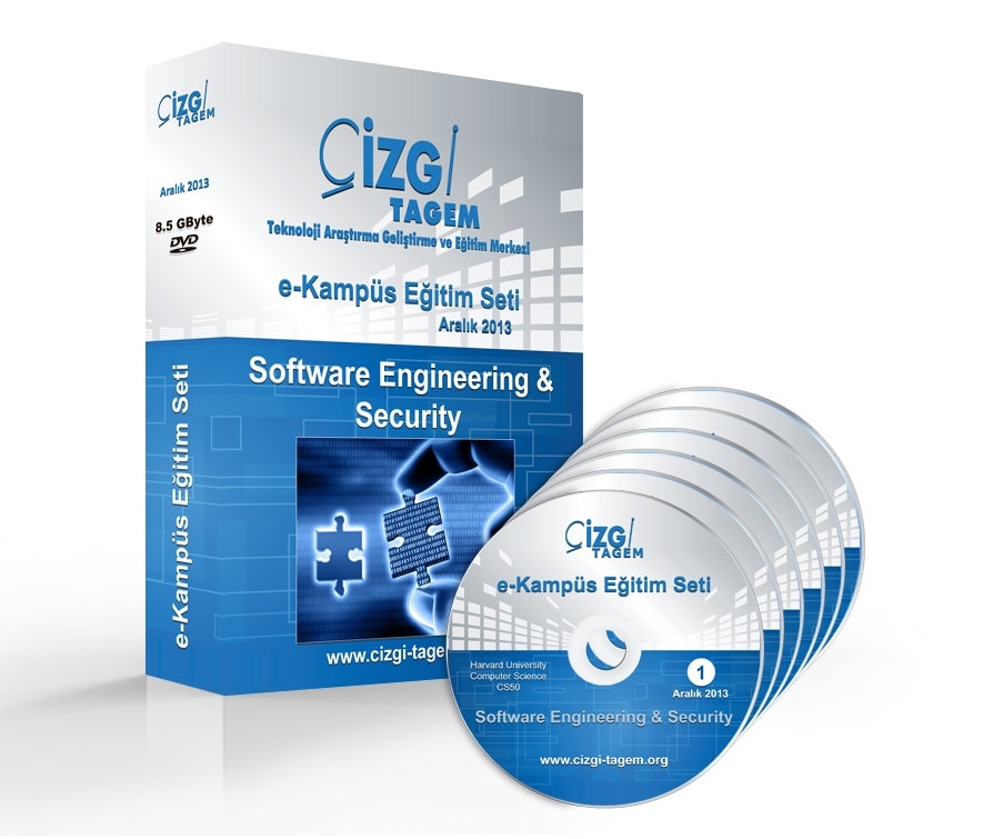 Çizgi Tagem : Software Engineering ve Security Eğitim Seti - 7 DVD