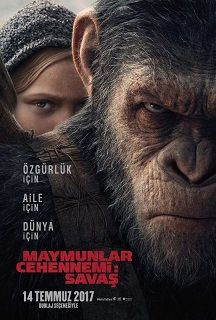 Maymunlar Cehennemi Savaş 2017 - 1080p 720p 480p - Türkçe Dublaj Tek Link indir