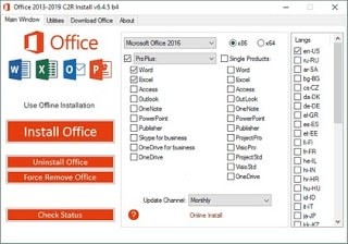 Office 2013-2021 C2R Install 7.6.2