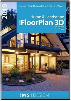 TurboFloorPlan 3D Home & Landscape Pro 2019 v20.0.3.1019