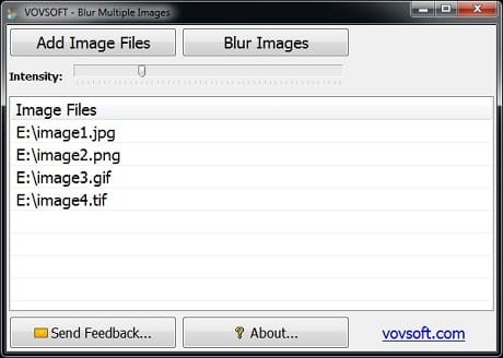 VovSoft Blur Multiple Images v1.7