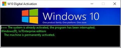 W10 Digital Activation 1.4.5.3b (Windows 10 Sınırsız Aktivasyon Programı)
